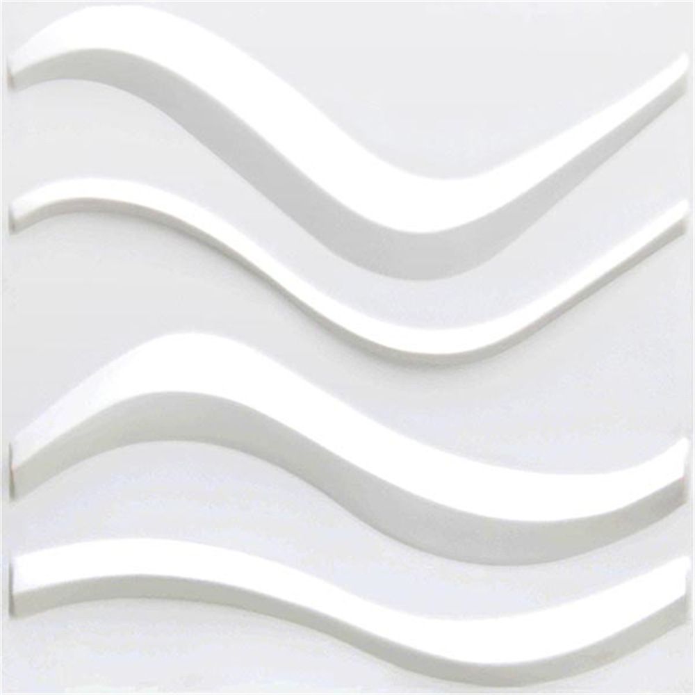 Modern Wall Paneling 3D Print Waterproof Peel and Stick Wall Panel