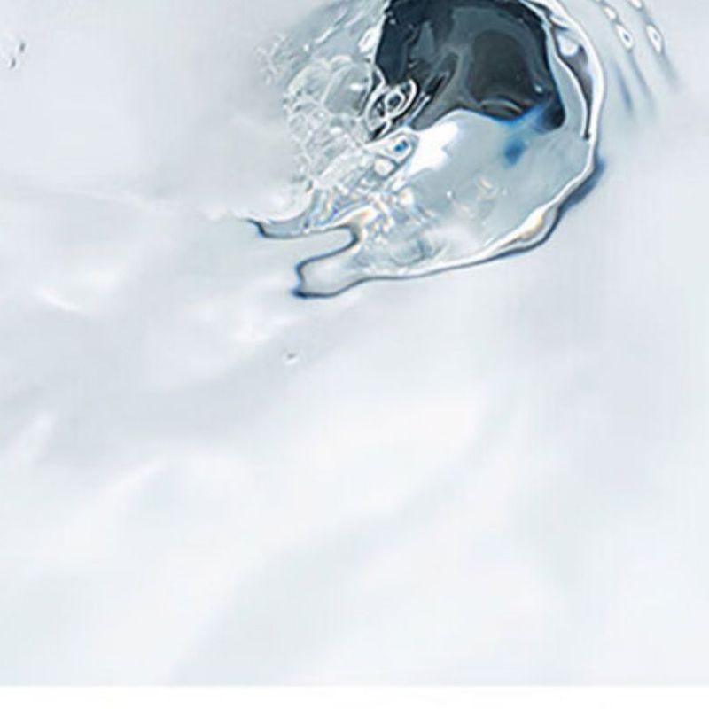 Modern Porcelain Bathroom Sink in White with Overflow Undermount Sink