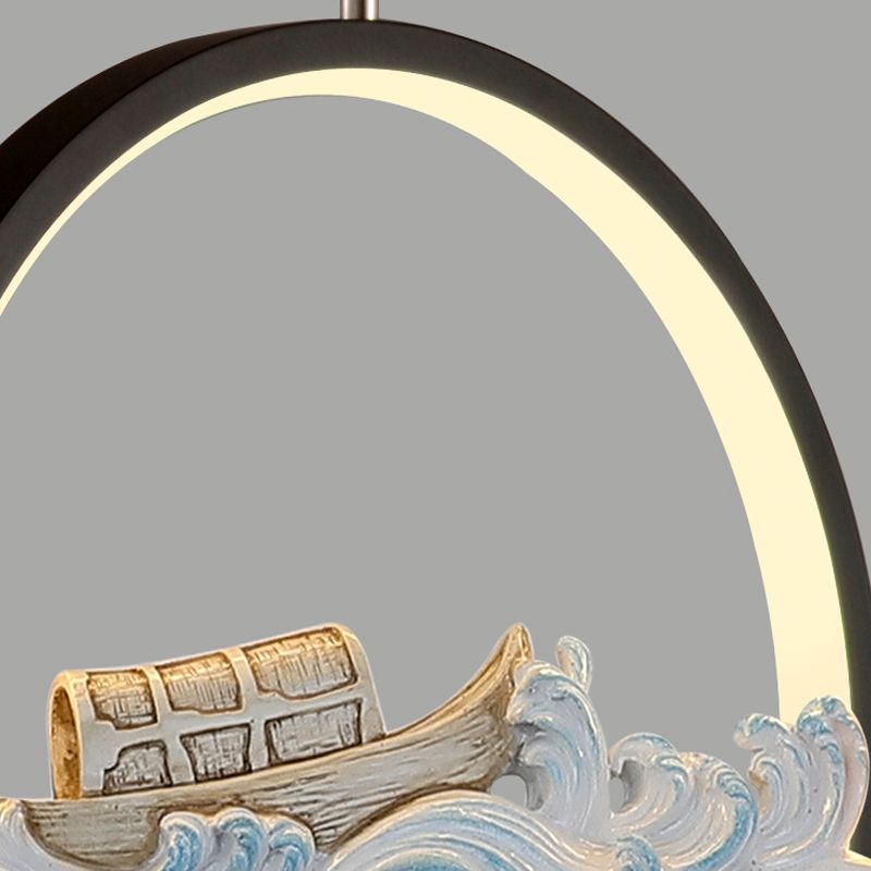 Linear Shape Island Lights Modern Style Metal 2-Light Pendant Light Fixtures