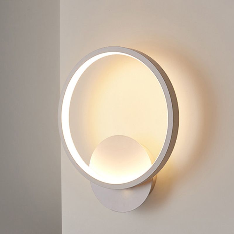 Apparecchi di illuminazione a LED in illuminazione montata in stile moderno nero/nero