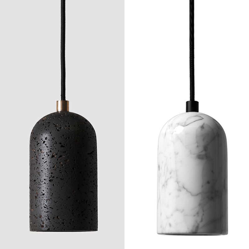 1 tête de pierre suspendue suspension moderne suspension suspension pour chambre à coucher