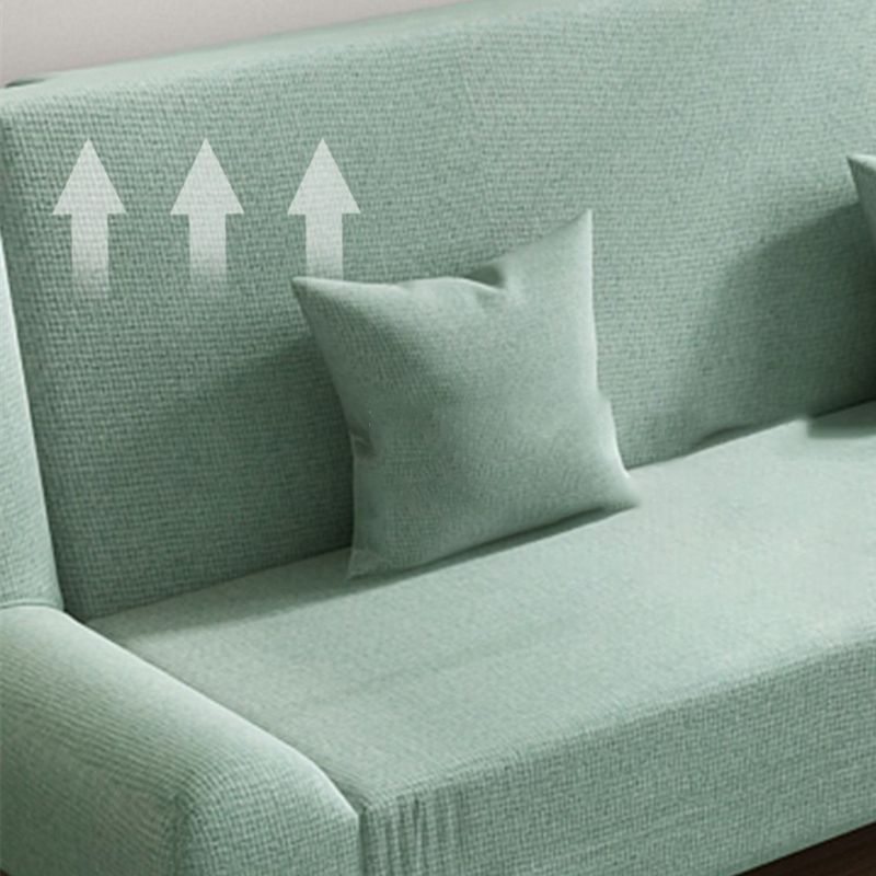 Coton mélange canapé moderne 23 "w canapé arrière canapé sans bras pour le salon