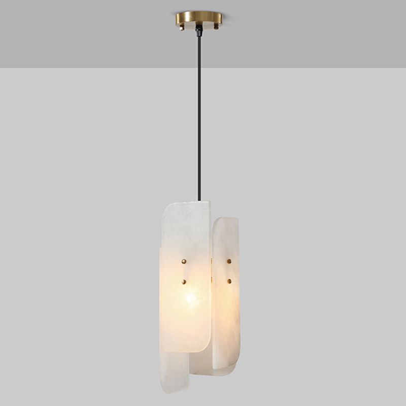 Éclairage de suspension blanche à une seule fois