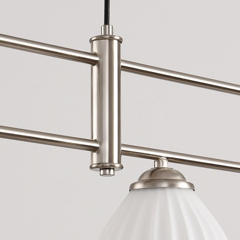 Modern Style Bell Shade Island Pendants Glass Pendant Lights for Dining Room