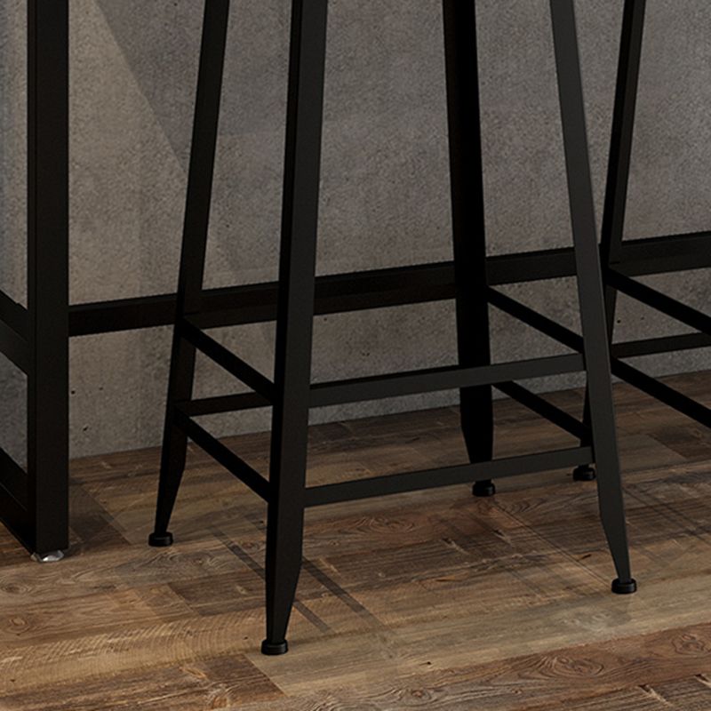 Modern Style 1/5/9 Pieces Bar Table Set Rectangle Pine Wood Counter Table for Cafe