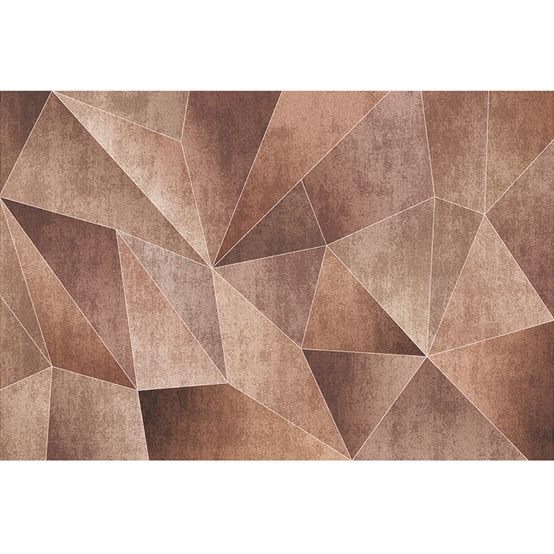 Paars abstract tapijten polyester modern tapijt niet-slip achterste tapijt voor woningdecoratie