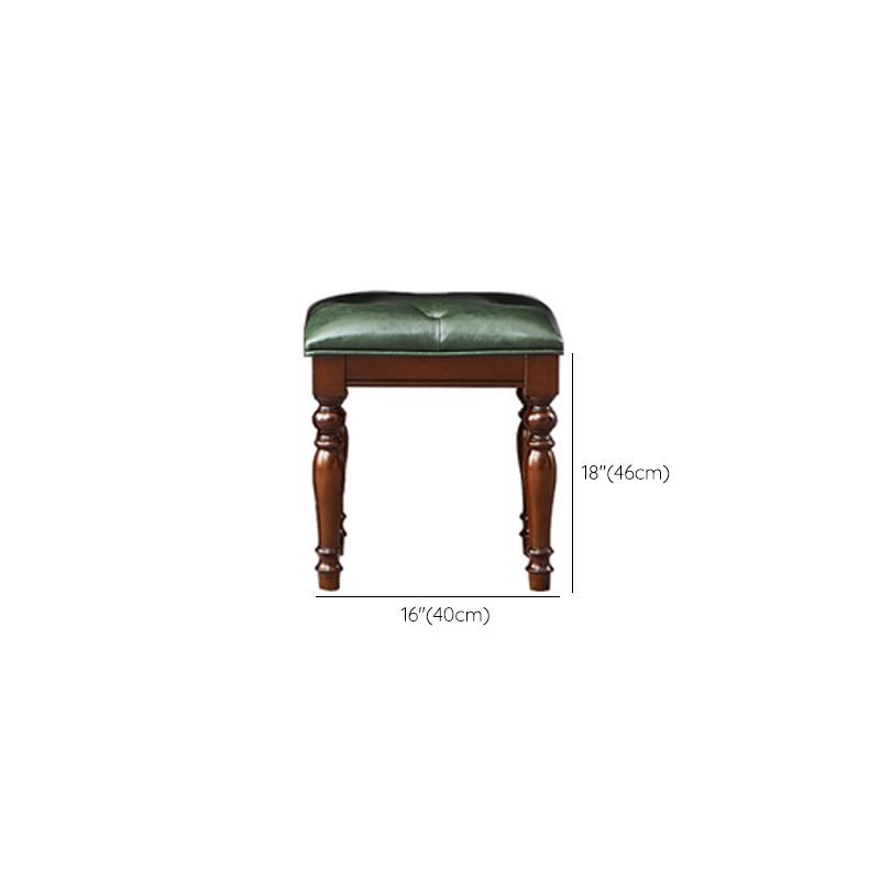 Traditional Solid Wood Makeup Vanity Desk Bedroom Vanity Dressing Table with Drawer