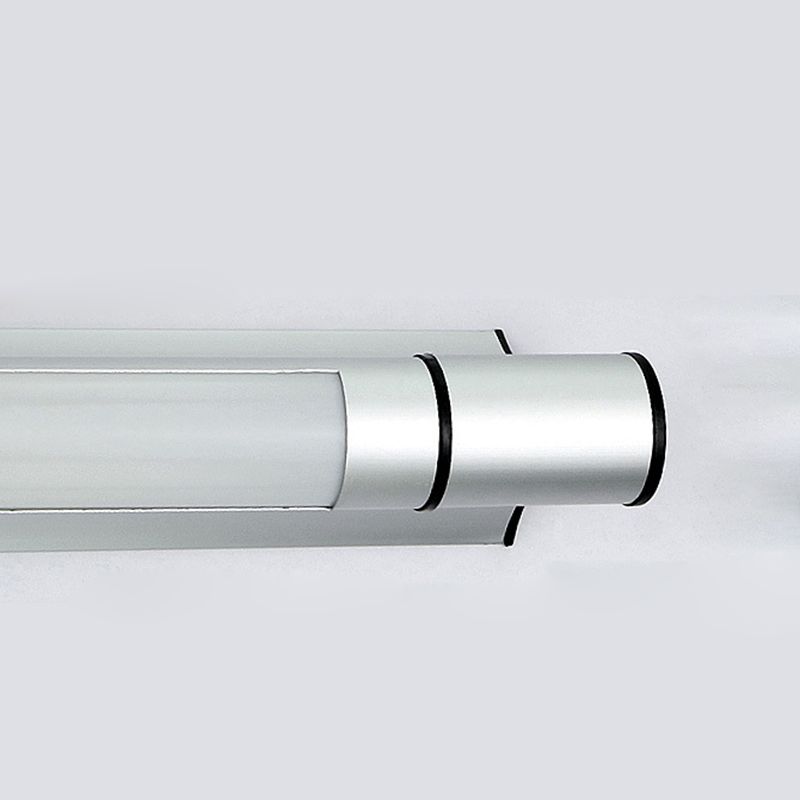 Simplicité Mur Linear Éclairage en métal Métal LED CHAMBRE LAMPE LAMPE DANS CHROME