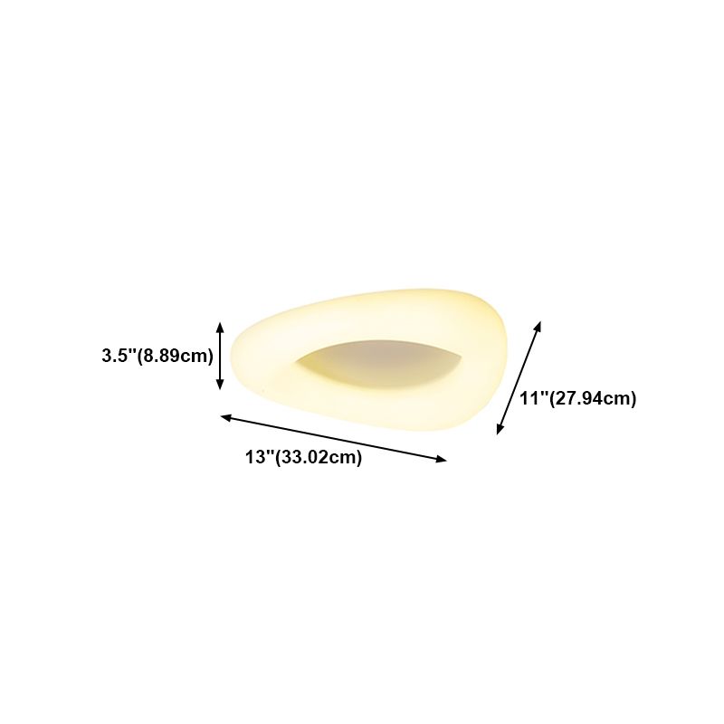 Geometry Lampada da incasso a soffitto in metallo LED nordico per montaggio a soffitto in bianco per soggiorno