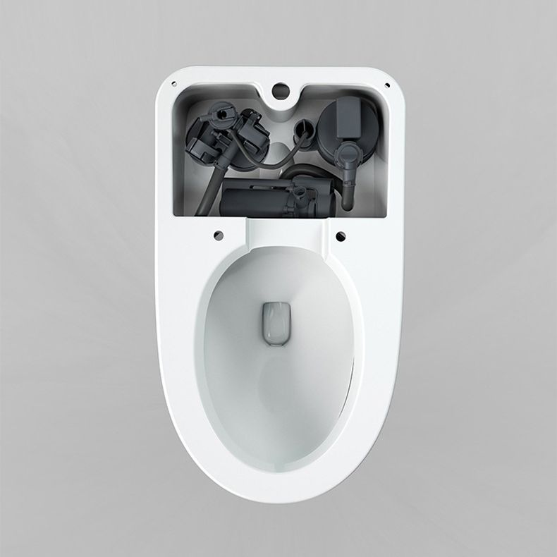 Modern Siphon Jet Toilet Concealed Tank Flush Toilet with Toilet Seat