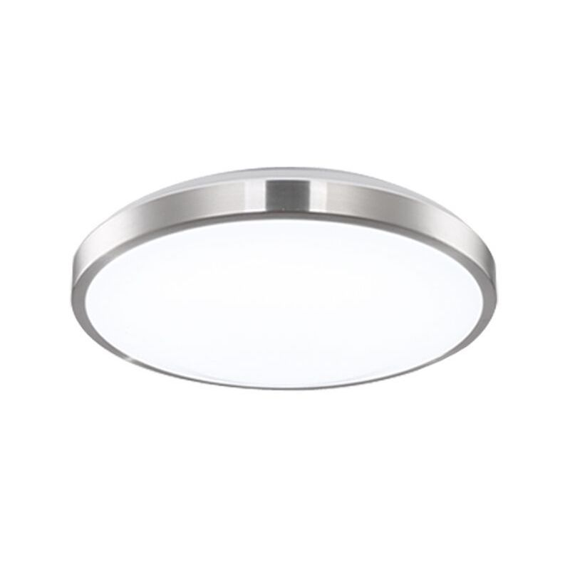 Acryl Circular LED Plafond Flush Minimalisme Silver Flush Mounted Light voor slaapkamer, 10 "/11" /16 " Wide