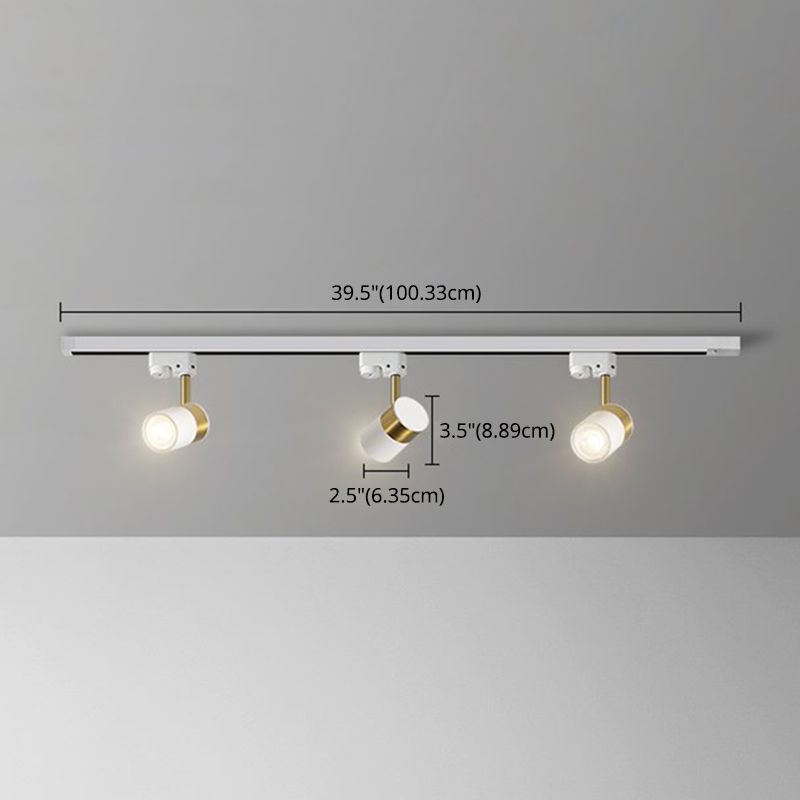 Nordic Track Lighting Creative Home Living Room Commercial Clothing Store Light Luxury Surface Mounted Downlight without Main Light
