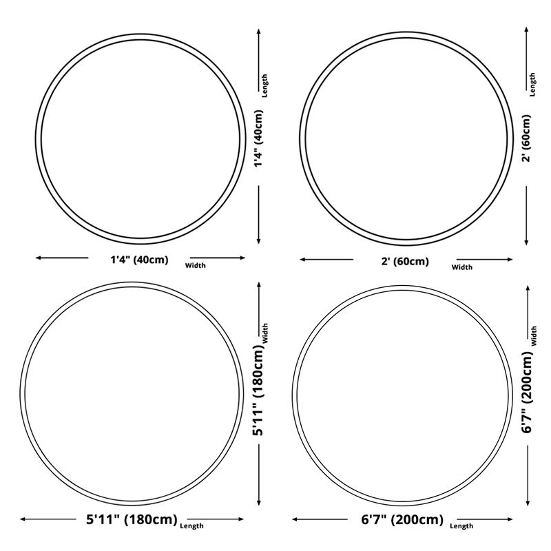 Creative Indoor Rug Polyester 3D Tree Rings Carpet Washable Rug for Living Room