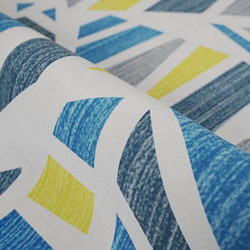 Stylish Triangle Pattern Pattern Multicolored Modern Simplicity Area Carpet Polyester Friendly Washable Carpet for Living Room