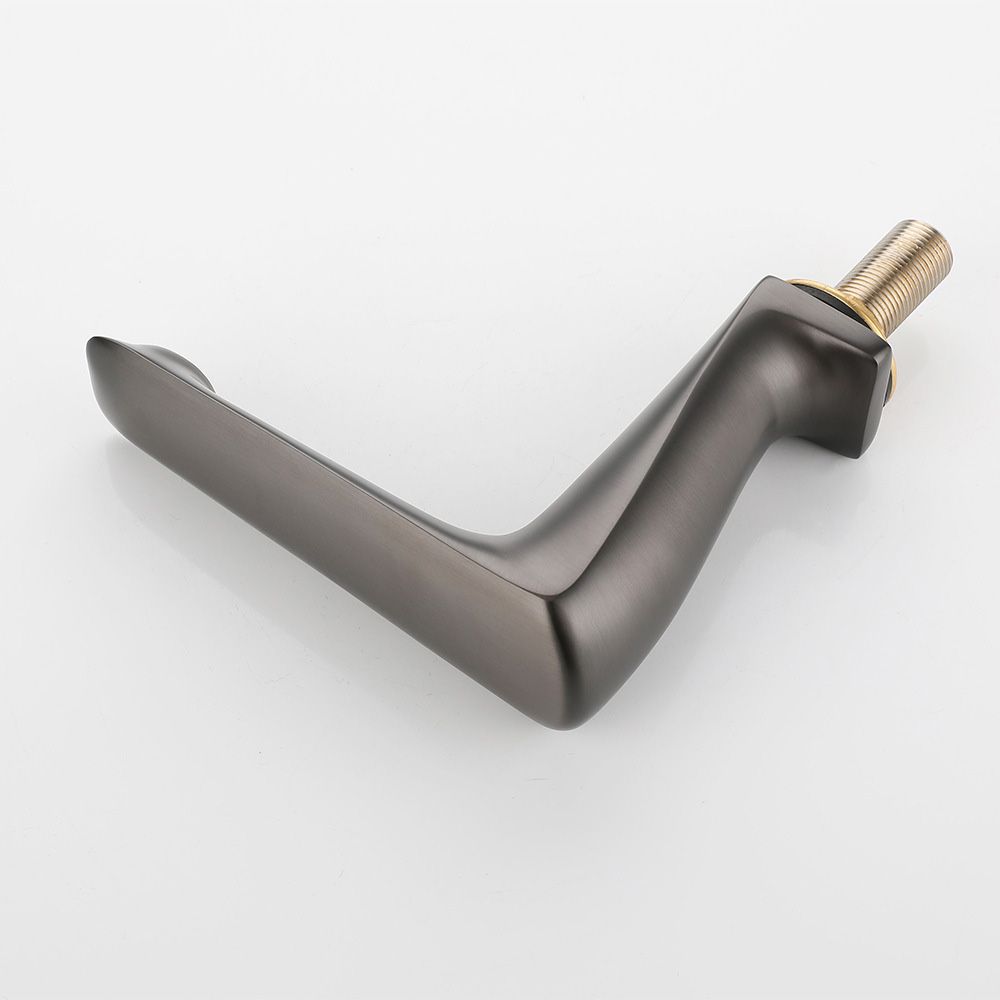 3 Handle Roman Tub Filler Deck Mounted Bathtub Faucet with Handshower