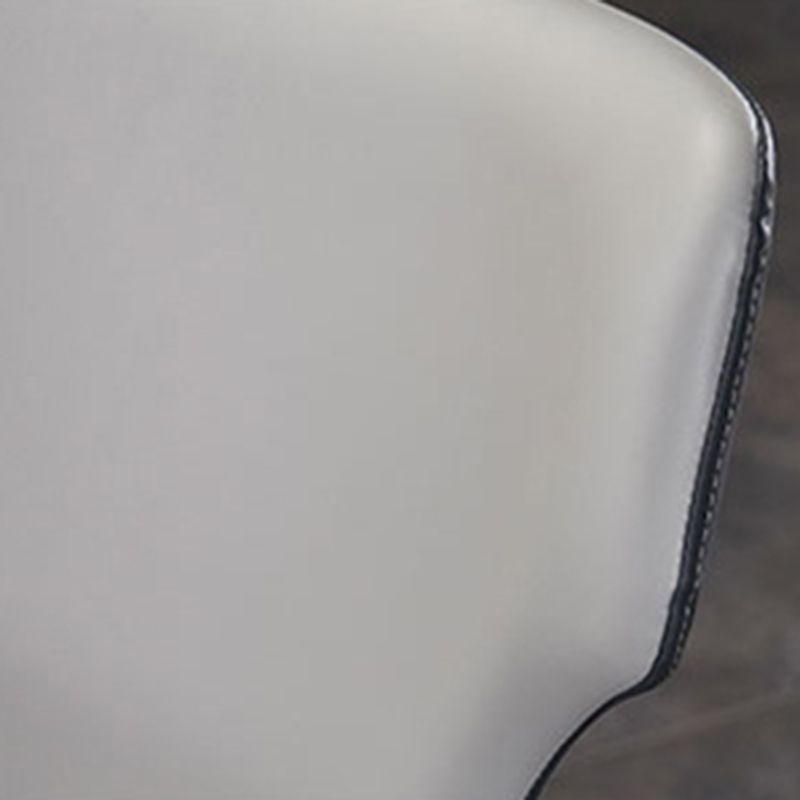 Silla tapizada con respaldo hogareño contemporáneo del comedor del metal del sillón