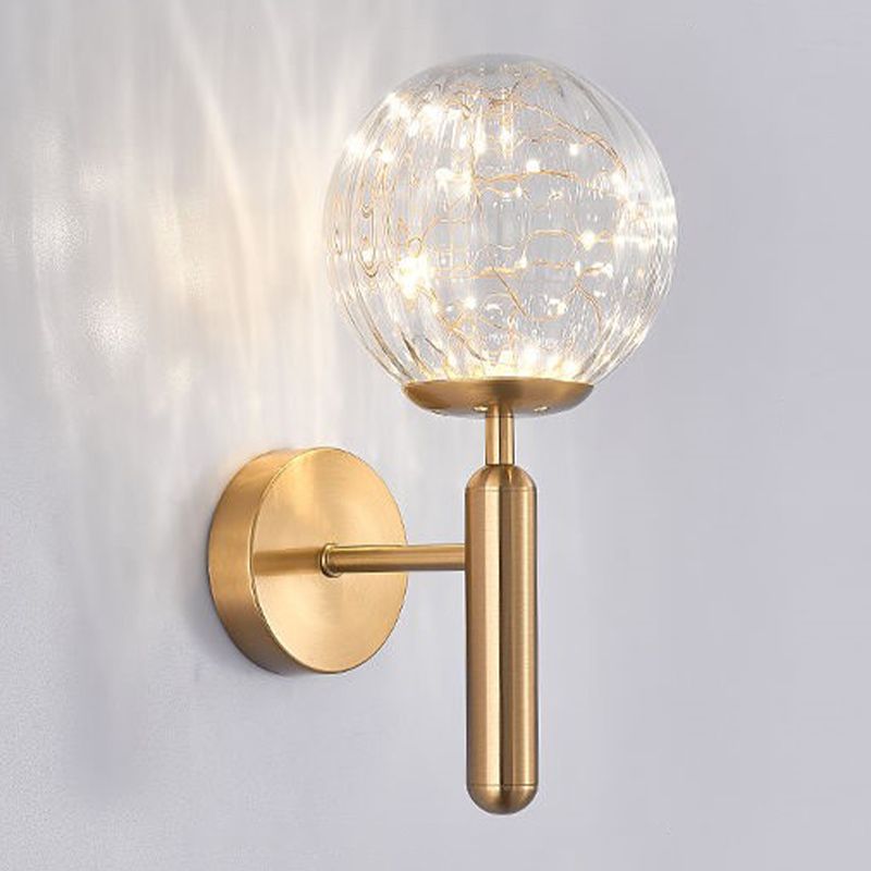 1 leichte Ballwandlichter moderner Stil von Glaswandbeleuchtung Ideen