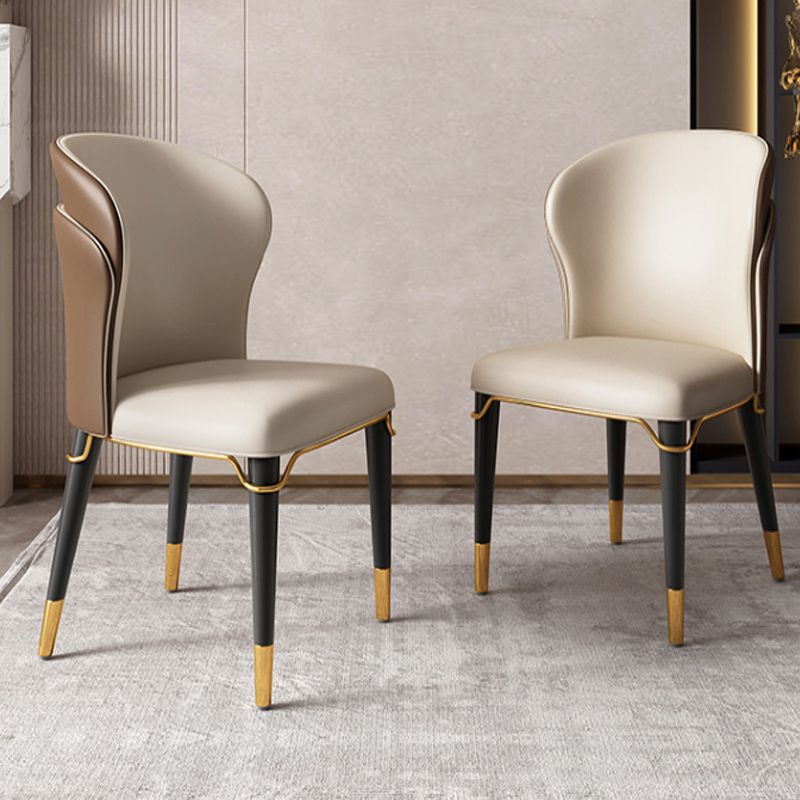 Modern Rectangle Shape Sintered Stone Top Dining Set White Kitchen Dining Set with Double Pedestal