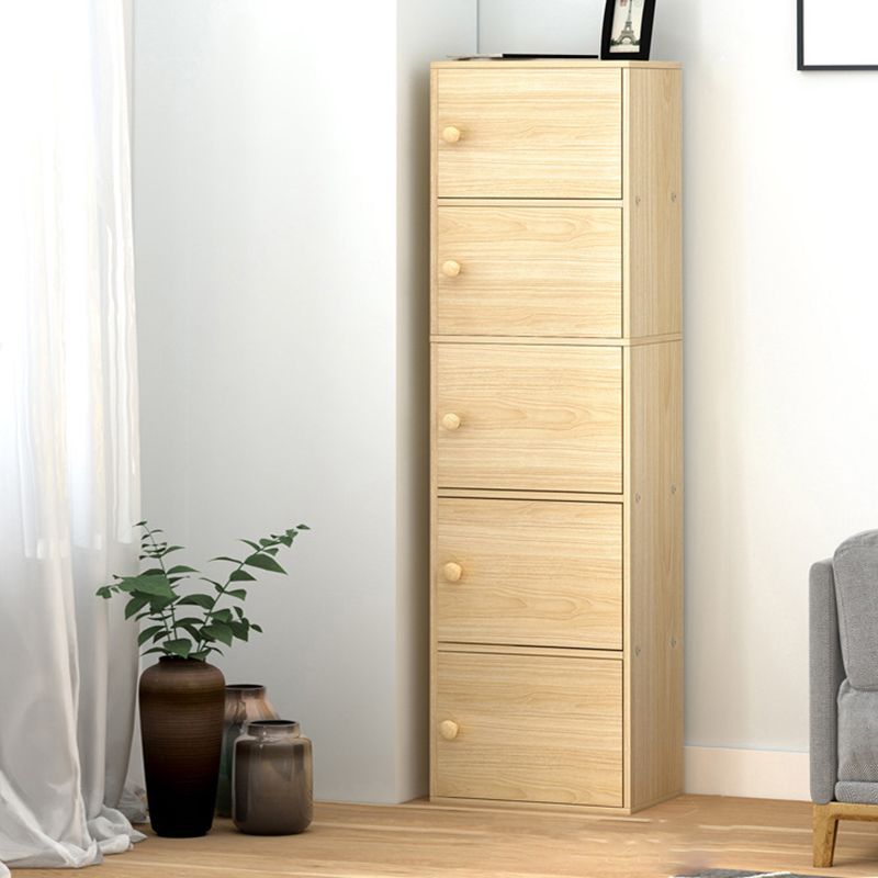 11.8-inch Wide Bookshelf Contemporary Closed Back Bookcase for Bedroom