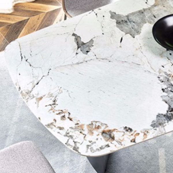 Modern 1/5/6/7 Pieces Dining Set Rectangle Stone Dining Table for Dining Room