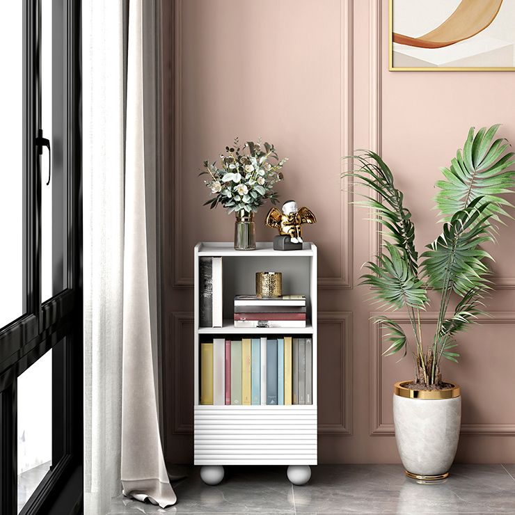 Standard Book Shelf with Drawer Vertical Shelf Bookcase for Office