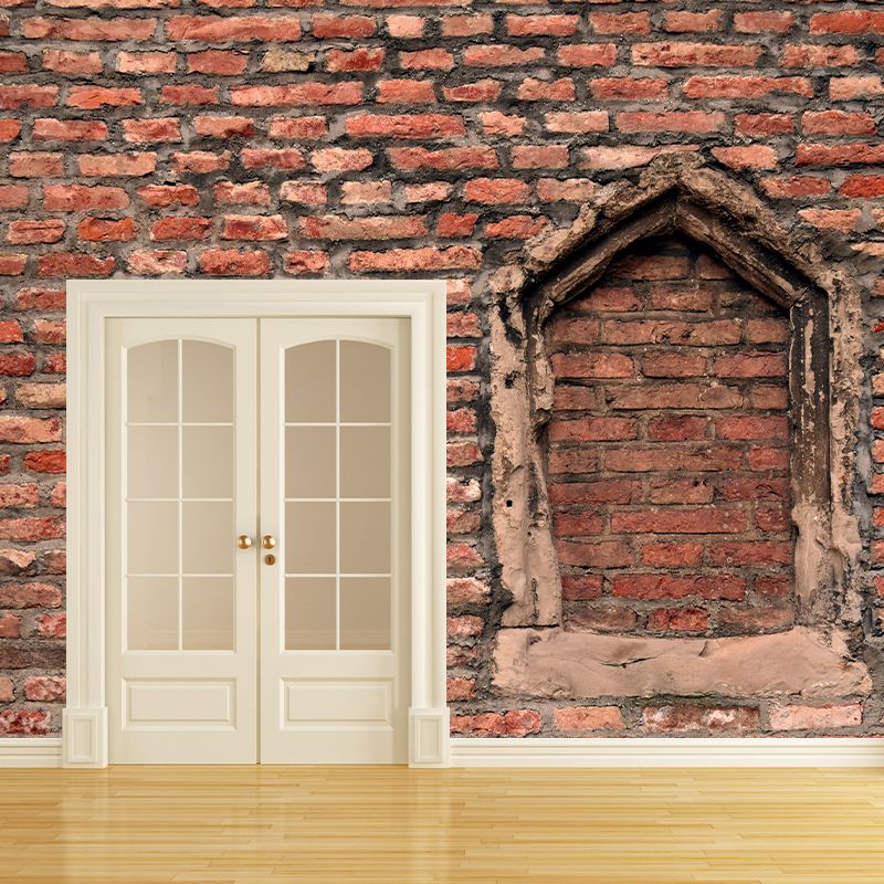 Countryside Style Brick Wall Wall Covering Stain Resistant Living Room Wall Decor