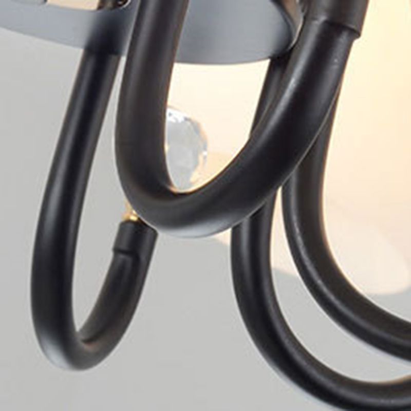 Accesorios de iluminación de lámpara de araña de spray de estilo moderno kit de luz colgante de múltiples cabezas