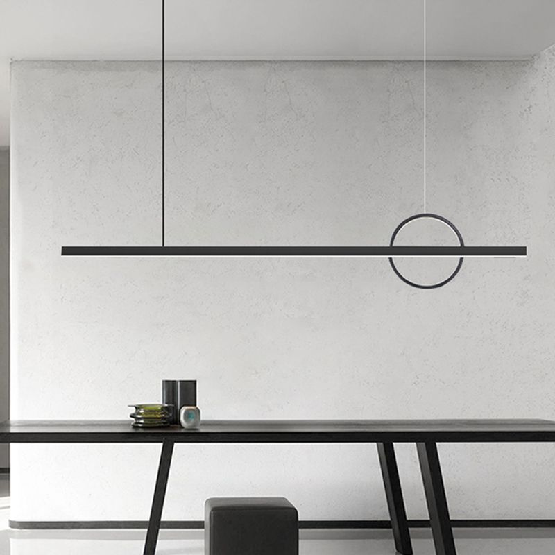 Modern Style Pendant Lighting Fixtures Black Island Lighting Ideas for Kitchen