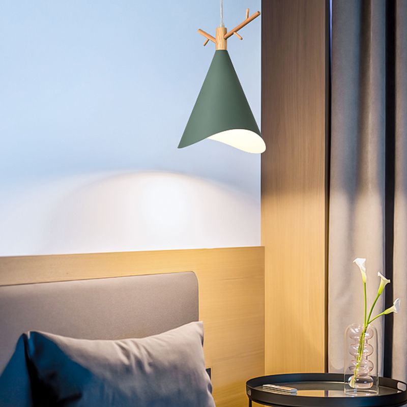 Multi-color Hanging Pendant Lights Contemporary Suspension Pendant for Bedroom