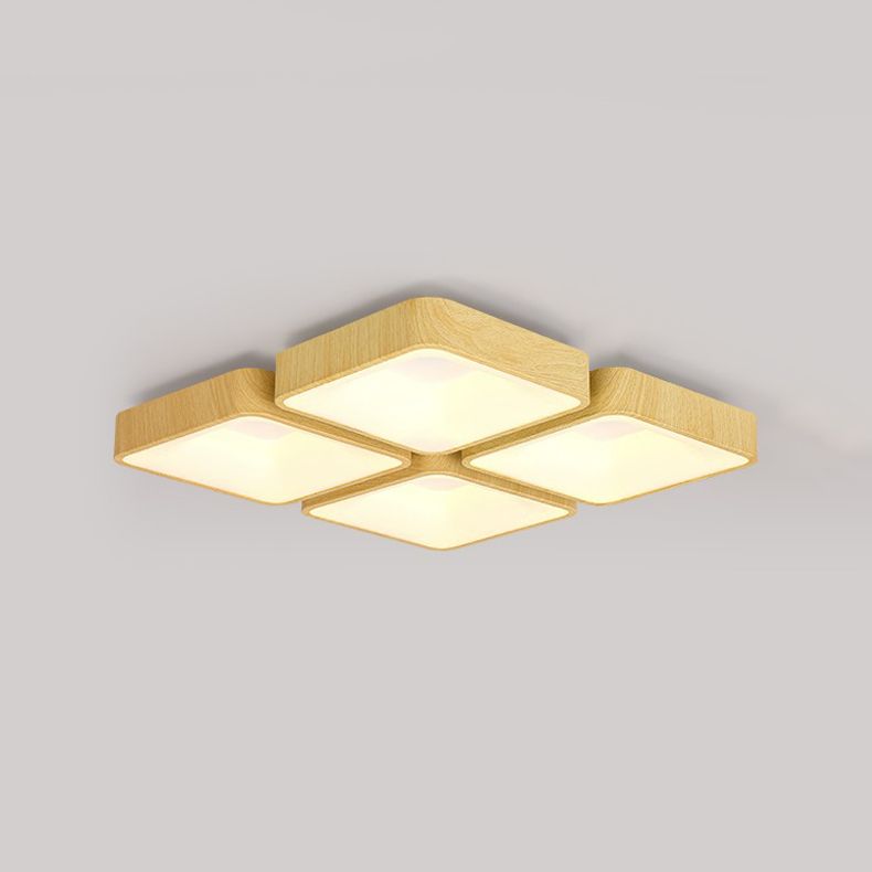 Geometric Flush Mount Ceiling Light Modern LED Flush Mount Ceiling Fixture