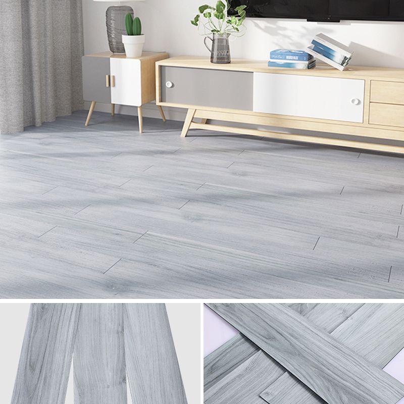 Modern Peel & Stick Mosaic Tile Plastic Wood Look Fade Resistant Vinyl Plank