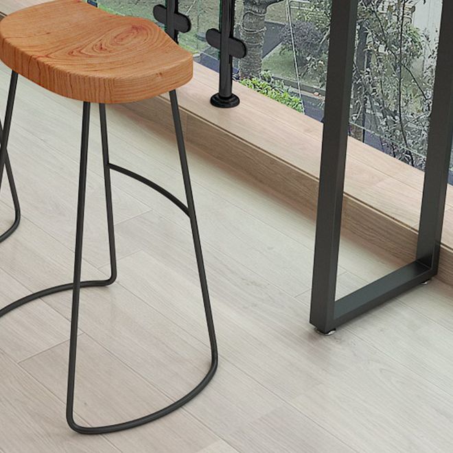 Industrial Bar Table Set 1/4 Pieces Solid Wood Rectangle Table and Stool Set