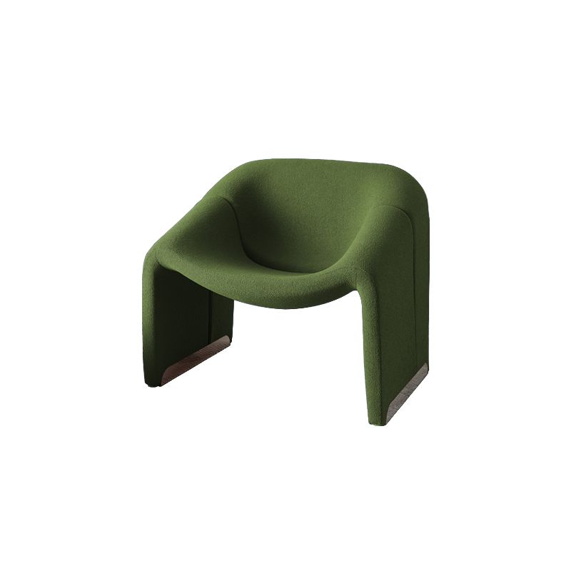 30.7"Wide Solid Color Armchair, Fixed Back Single Chair for Apartment