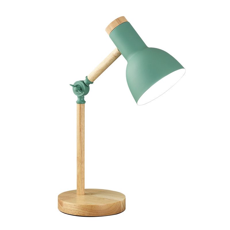 Lámpara de mesa de tono de cúpula moderna 1 luz de mesa de luz