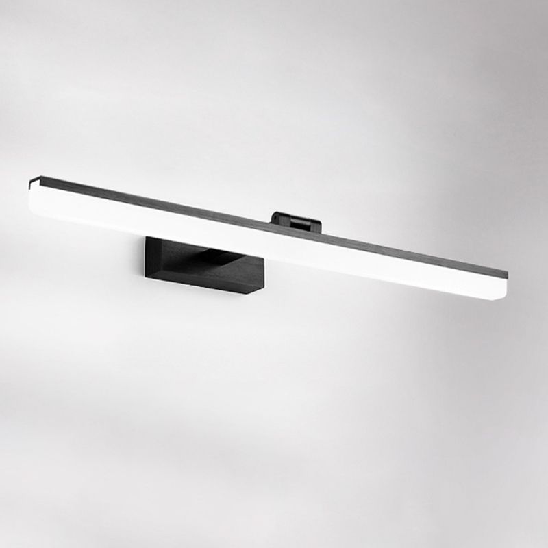 Acrylschatten 180 ° Verstellbares LED-Eitelkeitslicht Anti-Fogge wasserdichtes Make-up-Spiegellampe für Bad Waschtisch