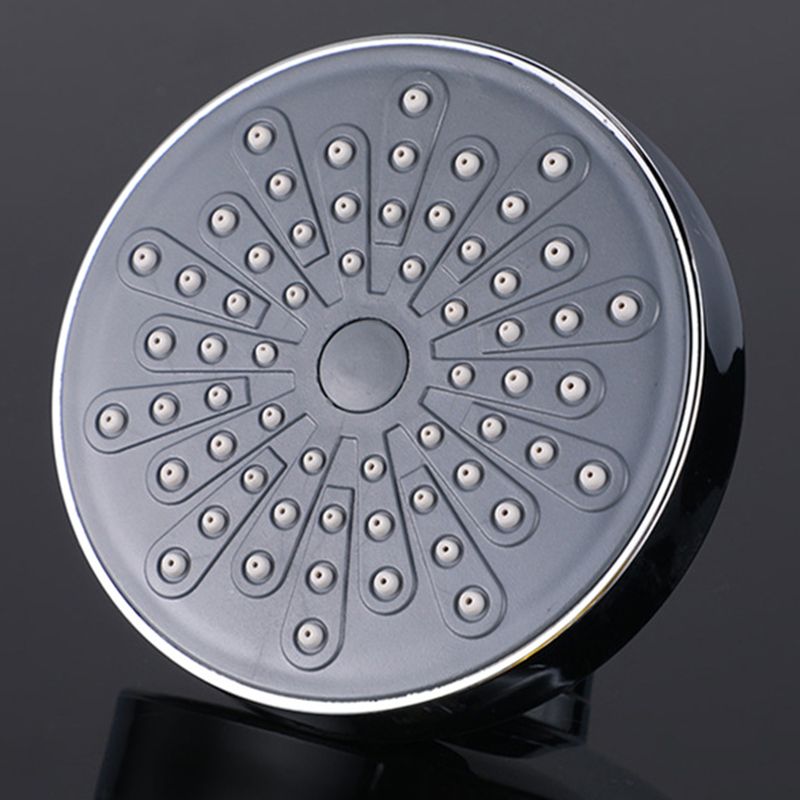 Round Fixed Shower Head Traditional Style Metal 5-inch Fixed Shower Head