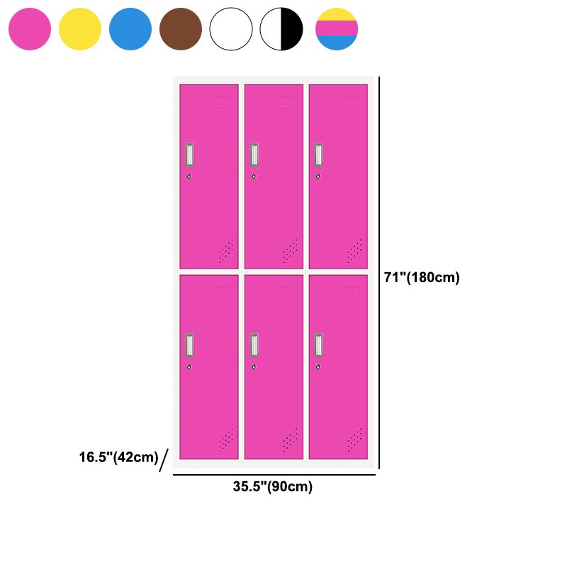 Hinged Wardrobe Armoire Contemporary Metal Wardrobe Cabinet for Home