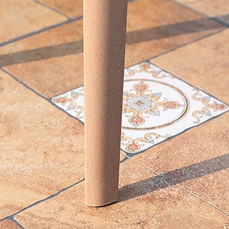 Plastic Side Chair Contemporary Solid Back Armless Dining Chair