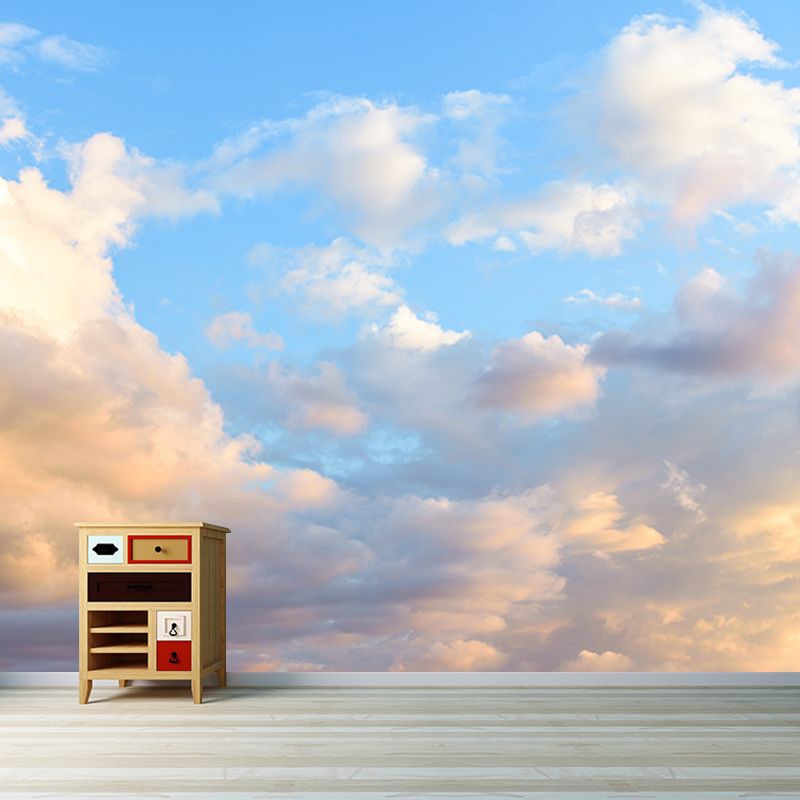 Sky Photography Mural Wallpaper Environment Friendly Living Room Wall Mural
