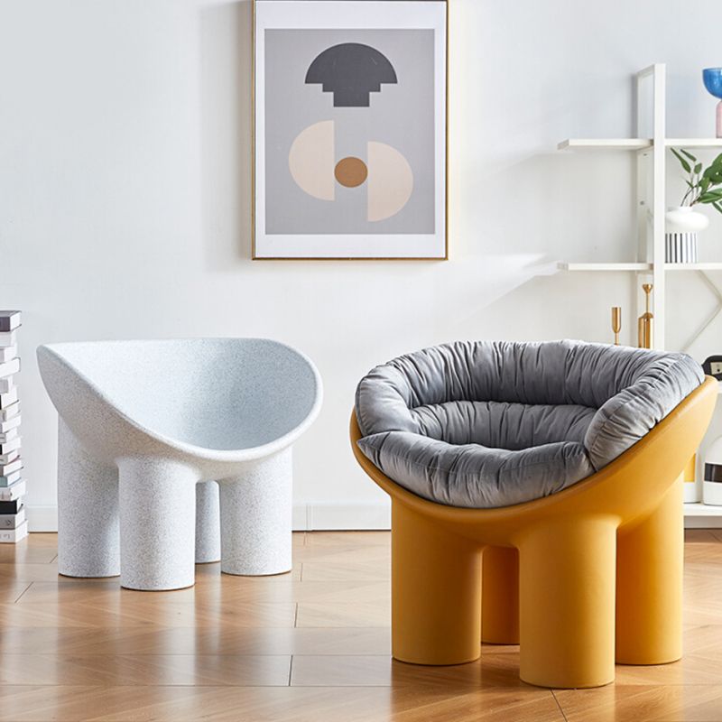 Armless PE Chair 32.6" L x 17.7 " W x 24.4 " H Chair for Bedroom
