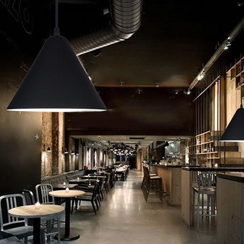 1 ciondolo a soffitto leggero Creative Industrial Style in alluminio Ciondolo per il ristorante