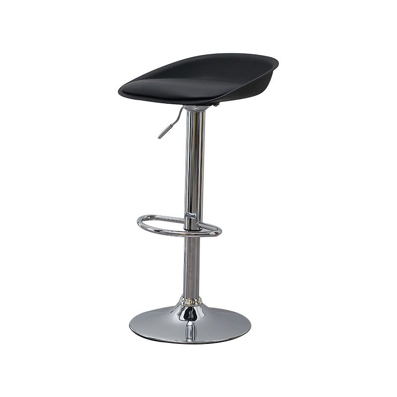 Living Room Counter Stool Armless Bar Stools with Metal Legs
