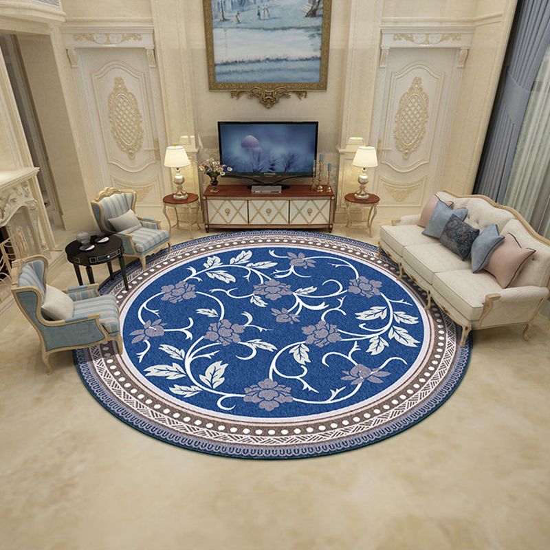 Multicolor-Antiquitäten-Teppich-Synthetik Geometrischer Teppich nicht rutscher Backing Haustierfreundlicher Innenteppich für Salon