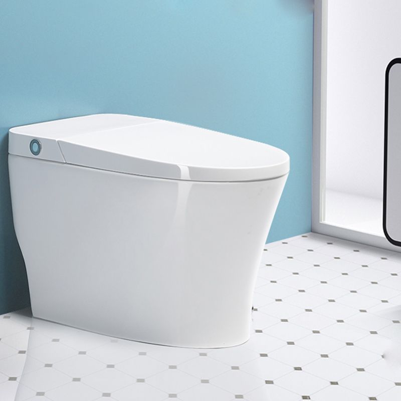 Modern Concealed Tank Urine Toilet One Piece Floor Mount Toilet Bowl with Toilet Seat