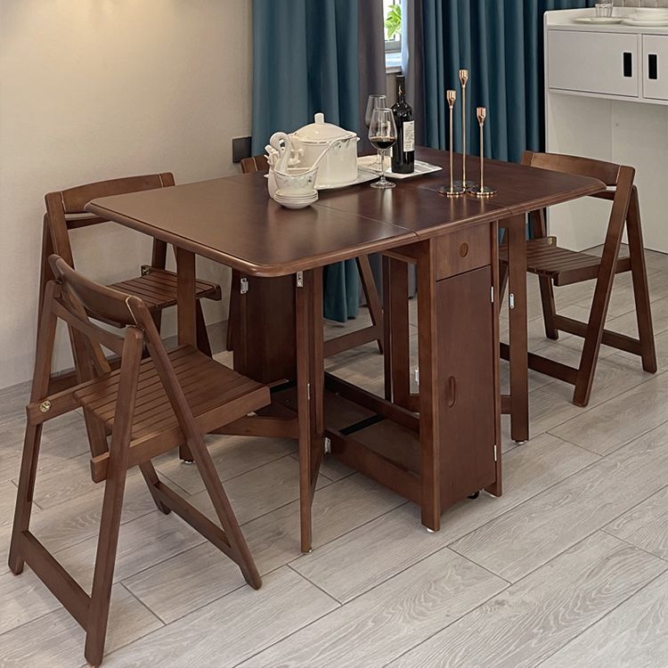 Midcentury Style Dining Room Table Solid Wood Dining Table (table only)