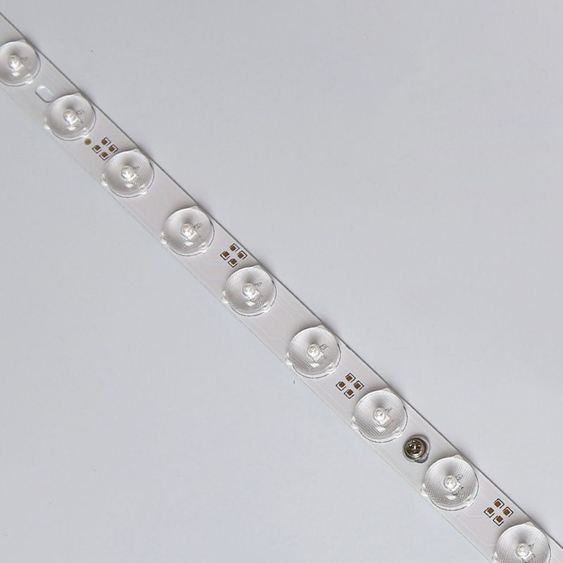 Plafoniere quadrate da incasso con arte del legno per soggiorno