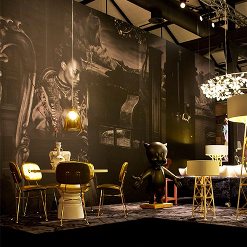 Verre Verre Hanging Light Modern Style Séménagement à l'éclairage pendentif pour le salon