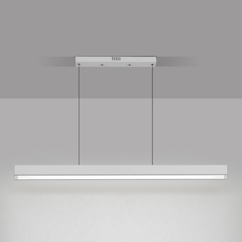 Modern Led Island Licht armatuur rechthoekige vorm hanglampje voor huis eetkamer