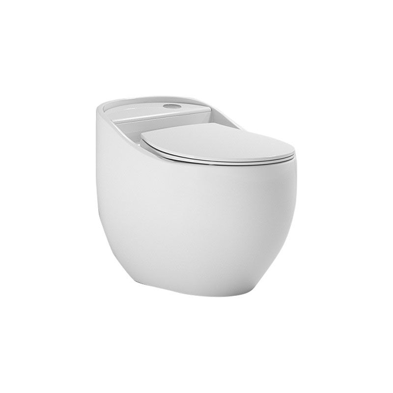 Round Siphon Type Household Toilet Small Apartment Large-caliber Silent Toilet