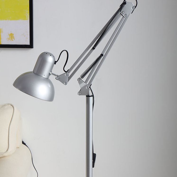 Macaron Bowl Shade Stock Lampe Metallic 1 Lampenstudio -Aufgabenlampe mit Schwungarm